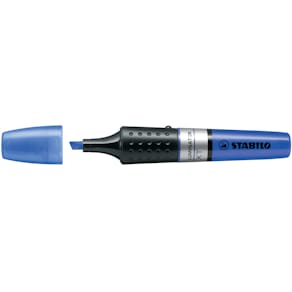 Textmarker STABILO LUMINATOR, 2–5 mm, blau