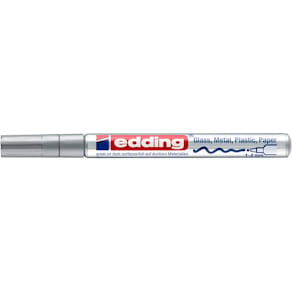 Glanzlack-Marker edding Creative, silber