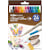 Brushpen Artline Supreme, assorti, set van 24 stuks