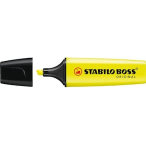Tekstmarker STABILO Boss gul