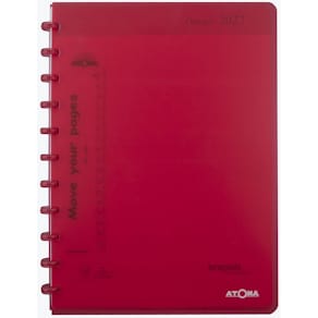 Agenda Atoma, A4, wit papier, 128 pagina's, 1 week op 2