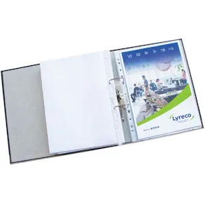 Plastficka LYRECO A4 0,12 25/fp