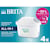 Wasser-Filterpatrone BRITA MAXTRA PRO ALL-IN-1, 4 Stück, weiß