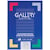 Etiketten Gallery, wit, 105 x 35 mm, rechte hoeken, A4, 100 vel
