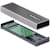 StarTech.com USB-C 10Gbps to M.2 NVMe or M.2 SATA SSD Enclosure,