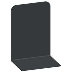 Boekensteun zonder merk, zwart, set van 2 stuks