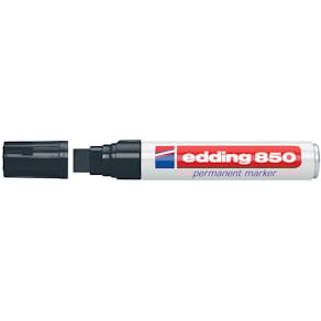 Permanente marker Edding 850, zwart