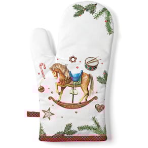Ofenhandschuh AMBIENTE Schaukelpferd, 18x30 cm