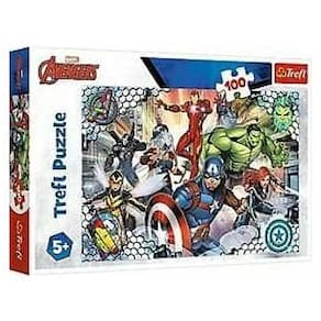 Puzzle TREFL Avengers, 100 Teile, 41 x 27,5 cm
