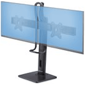 StarTech.com Crossbar Dual Monitor Desk Stand, Double 27inch