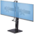 StarTech.com Crossbar Dual Monitor Desk Stand, Double 27inch