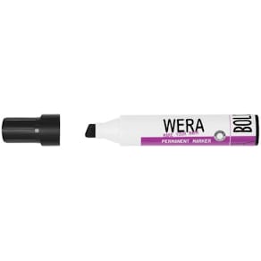Marker BNT Wera 2–10 mm, sort, 10 stk