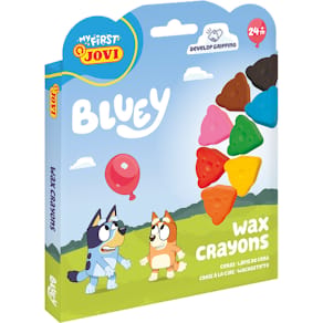 Wachsmalstifte Jovi Bluey My First, 8 St., sortiert