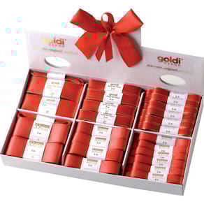 Adventband Goldina 74ST, rot, 2m+3m sort.