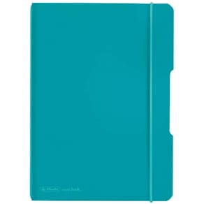 Notizheft herlitz my.book flex, PP, A5, 40 Blatt, kariert, türkis