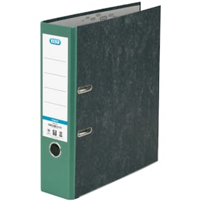 Ordner Elba Smart Wolkenmarmor, A4, 8 cm, grün