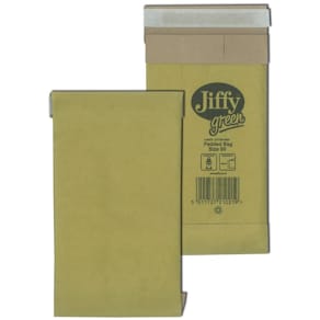 Papierpolstertasche Jiffy 00, braun, 120 x 229 mm