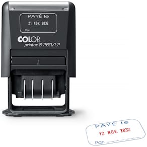 Datumstempel Colop Printer S260/L2 N, met datum en BETAALD