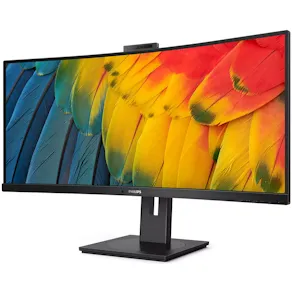 Philips 34B1U5600CH - 5000 Series - LED-skärm - böjd - 34"