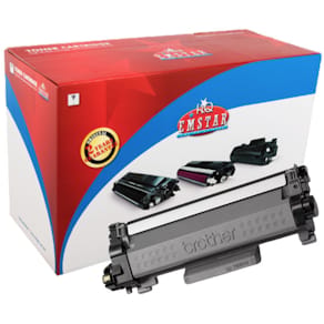 Toner EMSTAR, kompatibel zu Brother TN-2510XL, schwarz
