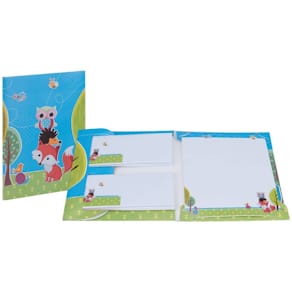 Briefmappe Rössler Waldtiere, 10 Blätter/10 Umschläge