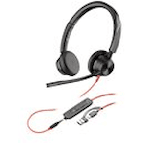 HP Poly Blackwire 3325 - Blackwire 3300 series - headset - på