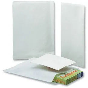 Påse plan 140x175mm 0,25kg vit 1000/fp