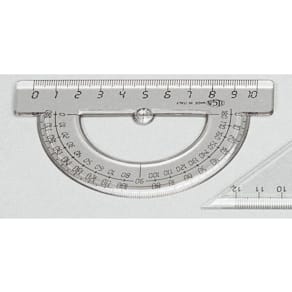 Gradskiva Halvcirkel, 10cm, 20st