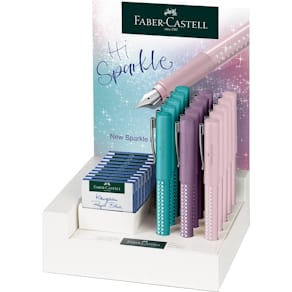 Thekendisplay Faber-Castell Sparkle Füller, M, 25-tlg., sortiert