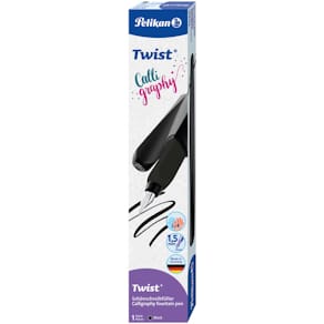Calligraphiefüller Pelikan Twist, 1,5 mm, schwarz