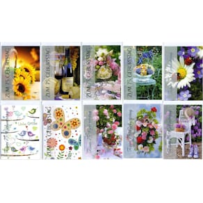 Glückwunschkarte Apollo Jubiläum 75, 10 Motive, inkl. Umschlag