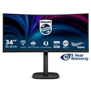 Philips 34B2U3600C - 3000 Series - LED-skärm - böjd - 34" - 3440