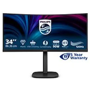 Philips 34B2U3600C - 3000 Series - LED-skärm - böjd - 34" - 3440