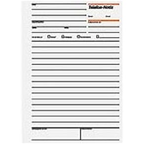 Telefonnotizblock Sigel, A5, 50 Blatt