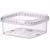 Condibøtte 550 ml PP, 128x128x55 mm, uden låg, 264 stk