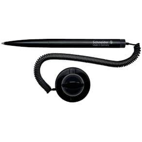 Kugelschreiber Schneider Klick-Fix-Pen, schwarz, M, 1er Blister