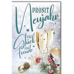 Neujahrskarte