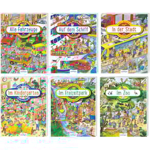 Bilderbuch Esslinger Wimmel-Mitmachspaß, sortiert