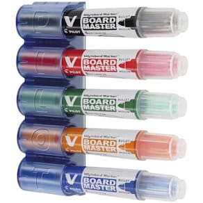 Whiteboard penneholder Pilot magnetisk, blå 165x200x55 mm