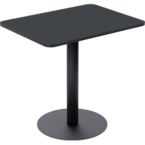 Bord PAPERFLOW Mezzo kvadrat 75cm sort