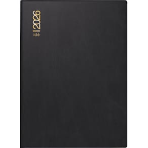 Taschenkalender RIDO perfect/Technik I 2026, Kunststoff, schwarz