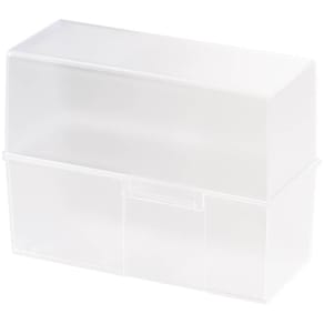 Karteikasten HAN, A5 quer, transluzent-klar