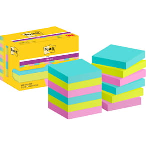 Haftnotizblock Post-it Super Sticky Notes Cosmic Collection, 48x 