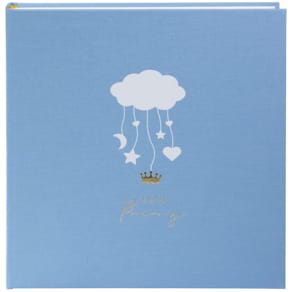 Fotobuch Goldbuch Wolkenpoesie, Baby, blau