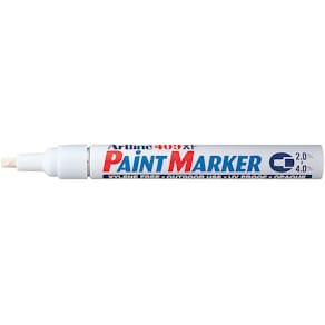 Märkpenna ARTLINE 409XF Paint sned vit