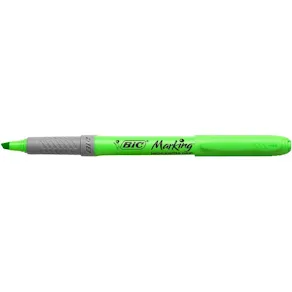Överstrykningspenna BIC Grip Grön, 12st