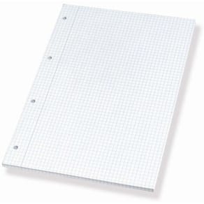 Standardblok Bantex A4 ternet, 210x297 mm, pakke á 5 stk