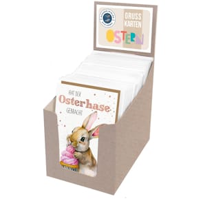 Osterkarte PAPER STYLE Aqua Kupfer