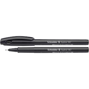 Fineliner Schneider Topliner 967, zwart
