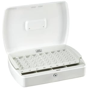 Geldkassette BURG-WÄCHTER Office, weiß